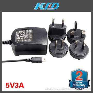 2 Years Warranty Notebook Accesseries for Acer 5V 3A AC Power Adapter with Special Tips